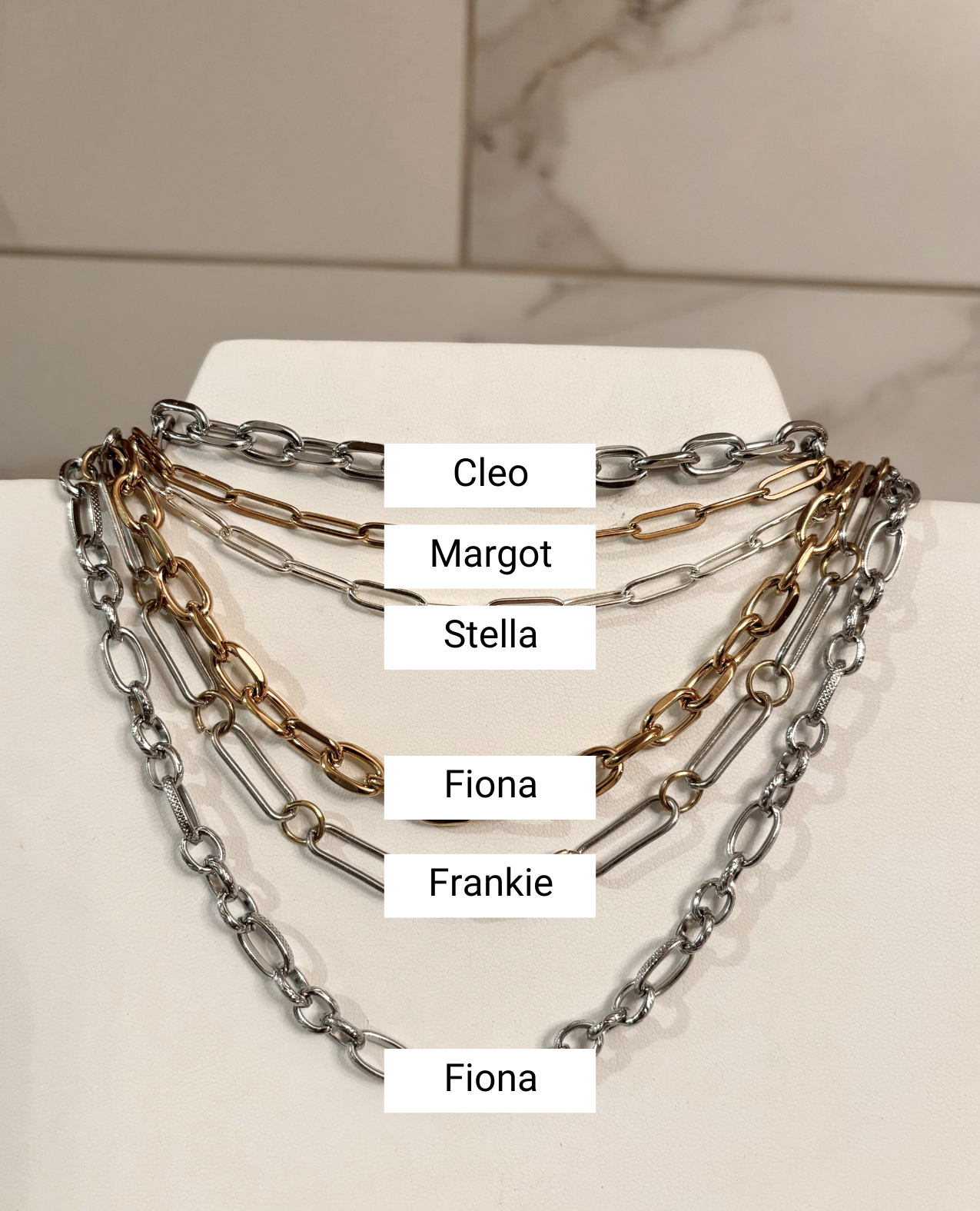 Custom 9 Charm Necklace