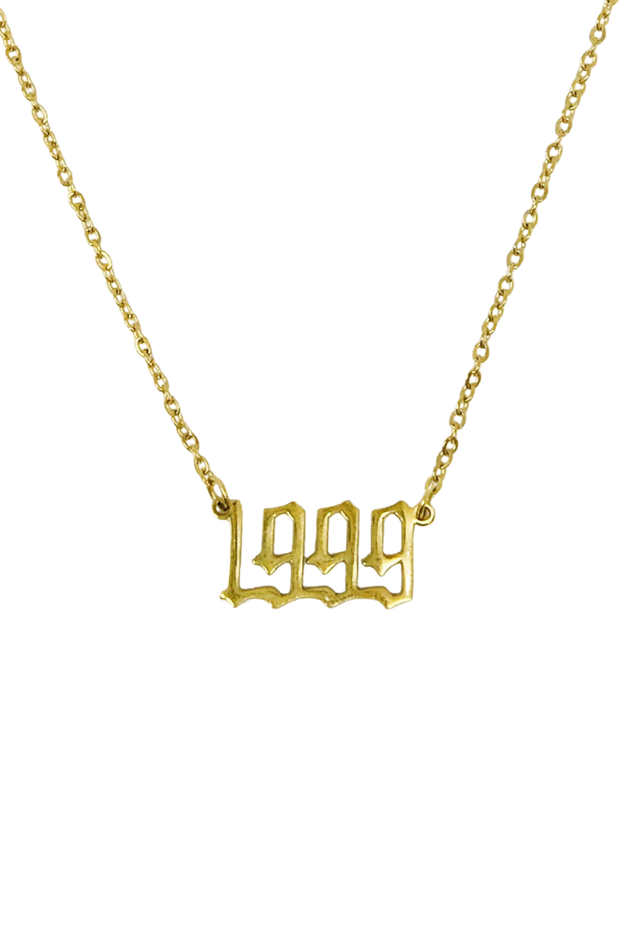 Birth Year Necklace - 1999